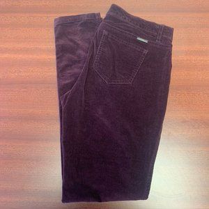 New York & Co. Maroon Stretch Cords